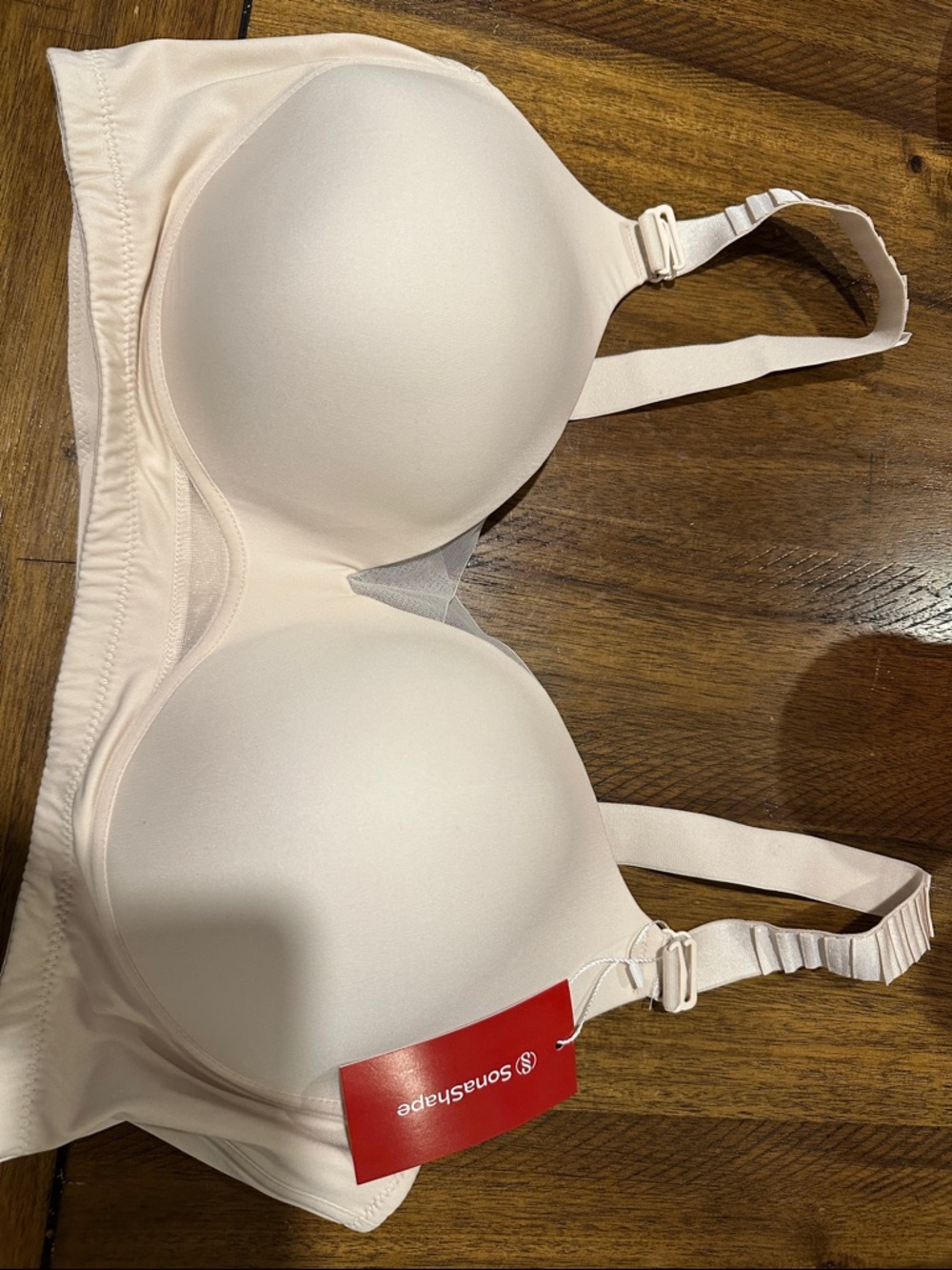 Soma Light Blush T-Shirt Bra - Smooth Seamless Cups